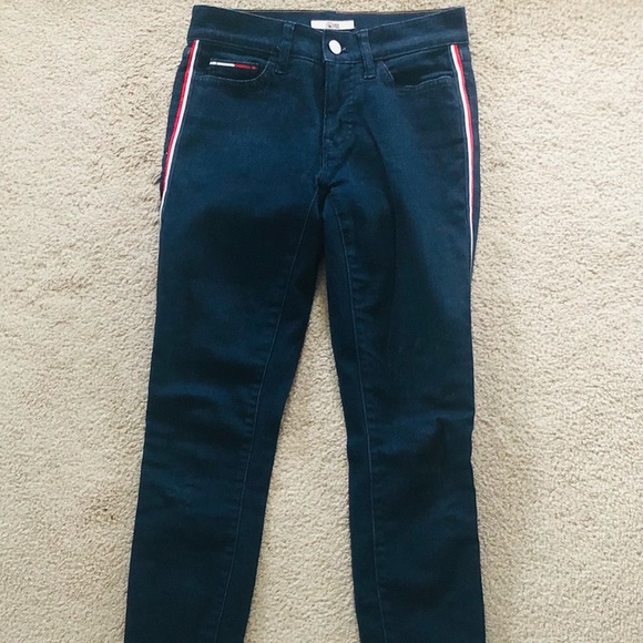 A pair of Tommy Hilfiger striped jeans - Picture 1 of 2
